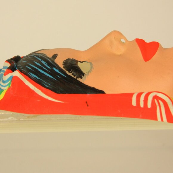 Vintage Gypsy Halloween Mask - Picture 5 of 5